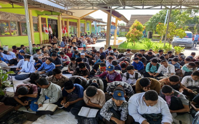 Khotmil Qur’an Warnai Ramadhan di SMP Negeri 3 Talang, Siswa Tunjukkan Prestasi Tahfidz Juz 30